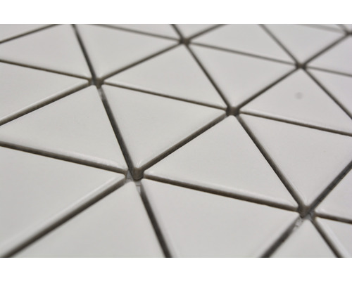 Detailopname van driehoekige wandtegels