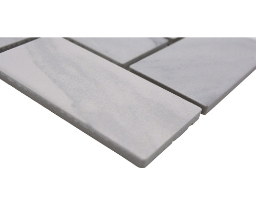 Detailopname van marmeren mozaïektegels