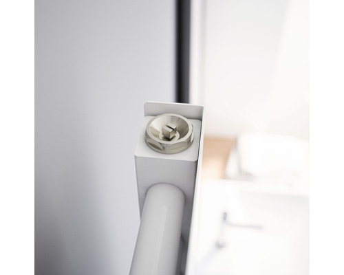 Detailopname van een radiatorkraan