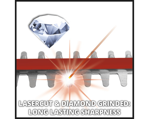 Lasergesneden en diamantgeslepen voor langdurige scherpte van de heggenschaar
