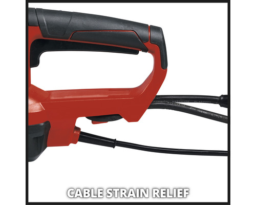 Kabelontlasting op de kabel van een boormachine