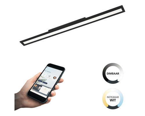 LED-plafondlamp met smartphonebediening en dimfunctie