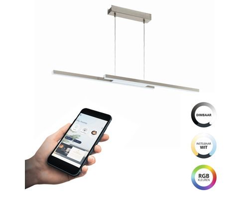 Hanglamp met led en smartphonebediening