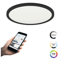 Plafondlamp met app-bediening en smartphone