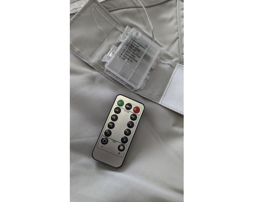 Batterijhouder en afstandsbediening voor lichtsnoer