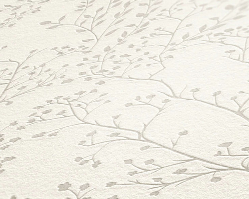 Behang met takkenpatroon