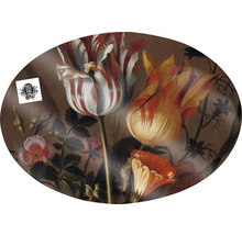 Dienblad met bloemstilleven