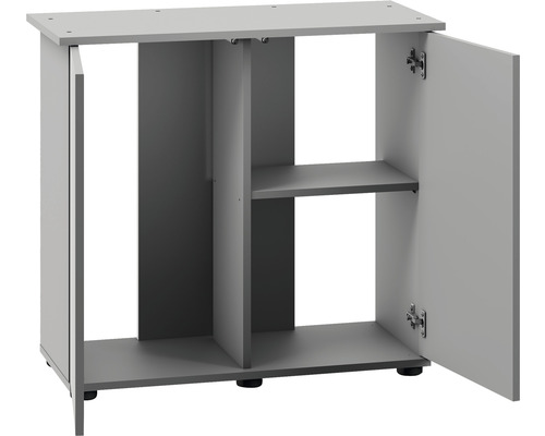 Aquariumonderkast met twee deuren en een plank