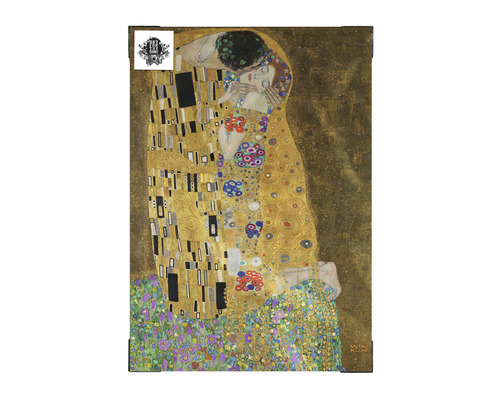 Gustav Klimt De Kus kunstdruk