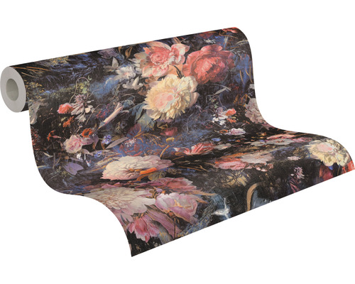 Rol behang met bloemmotief