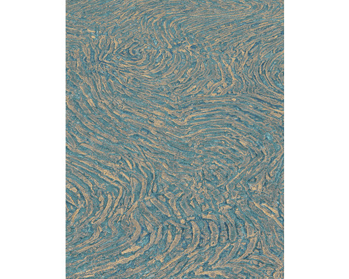 Close-up van een gestructureerd wandontwerp met kronkelende lijnen