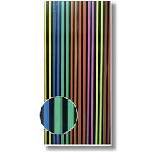 Kunststof strokengordijnen in verschillende kleuren