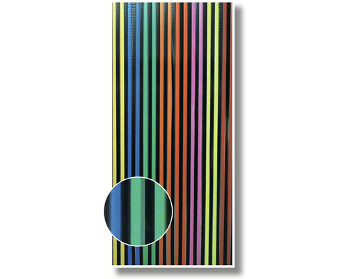 Kunststof strokengordijnen in verschillende kleuren