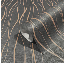 Rol vinylbehang met golfpatroon