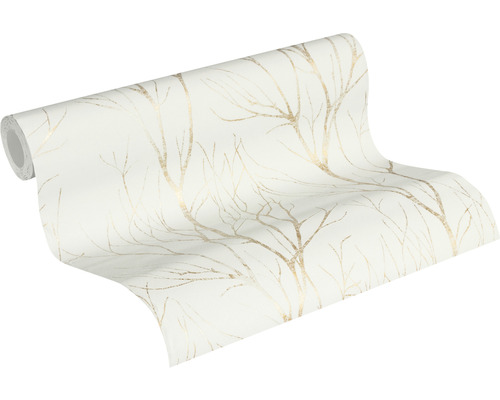 Behangrol met boomtakmotief