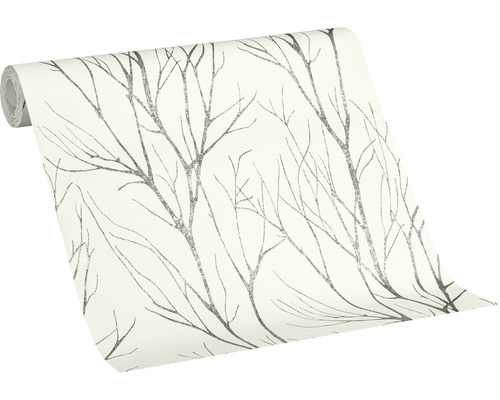 Behangrol met boomtak ontwerp