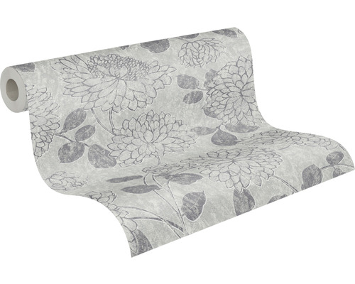 Behangrol met bloemenmotief