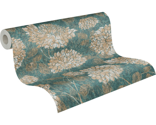 Rol behang met bloemmotief voor wanddecoratie