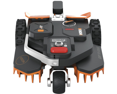 Worx robotmaaier van voren