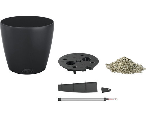 Bloempot met accessoires