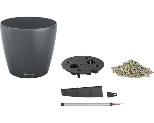 Bloempot met irrigatiesysteem en accessoires