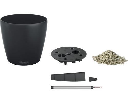 Bloempot met irrigatiesysteem en accessoires