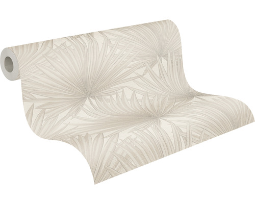 Behangrol met palmenbladmotief