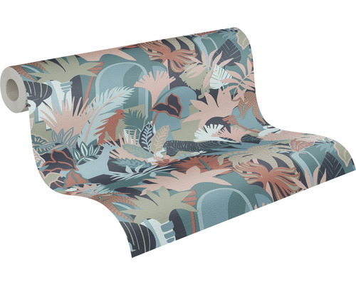 Behangrol met jungle motief