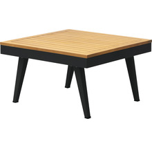 SENS-LINE Loungeset Costa 4-delig multifunctioneel aluminium/acacia incl. kussens