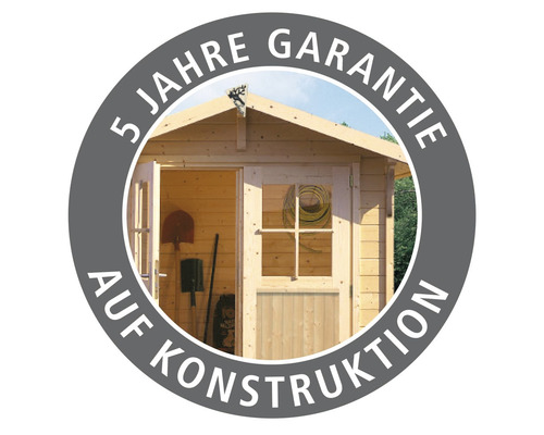 Vijf jaar garantie op constructie