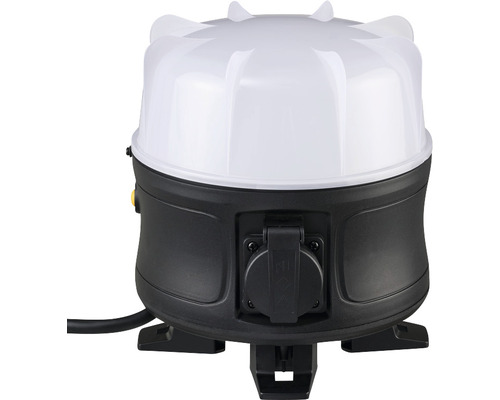 Bouwlamp met stroomaansluiting