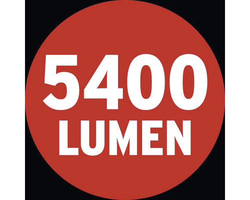 5400 Lumen aanduiding