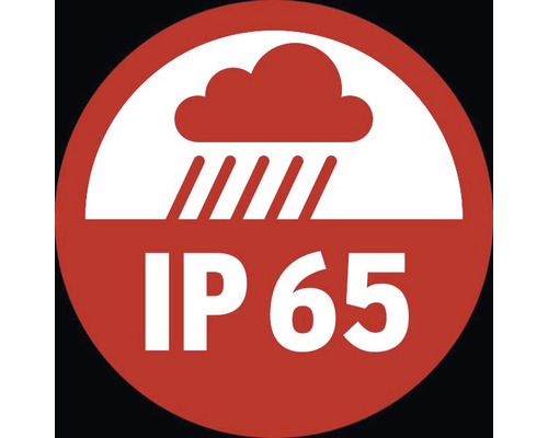 IP65-teken: Bescherming tegen waterstralen en stof