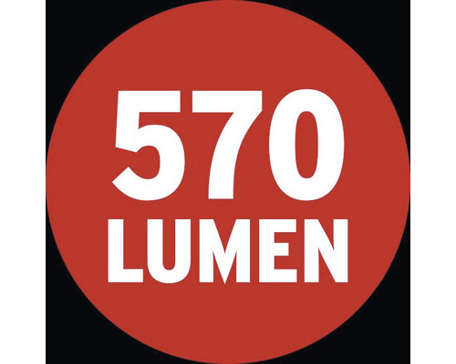 570 Lumen aanduiding