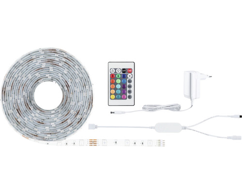 Ledstrip met afstandsbediening en adapter