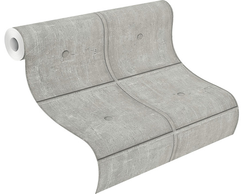 Behangrol met betonlook