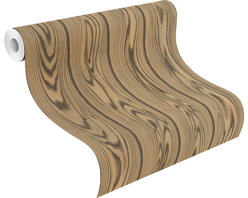 Behangrol met houtlook