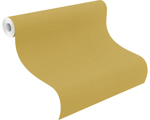 Rol geel textielbehang