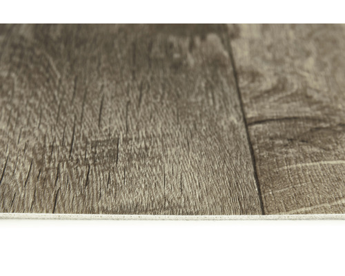 Close-up van een vinylvloer met houtlook