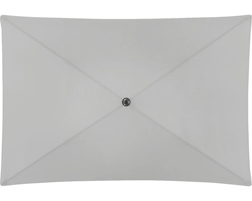 Rechthoekige parasol van bovenaf