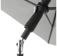 DOPPLER Parasol Active lichtgrijs 120x200x227 cm