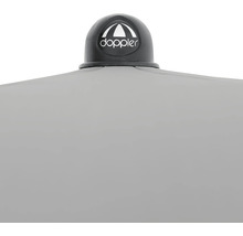 DOPPLER Parasol Active lichtgrijs Ø 210x237 cm