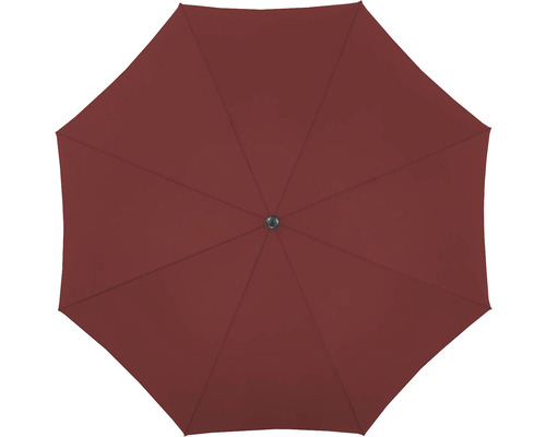 Onderkant van een open parasol