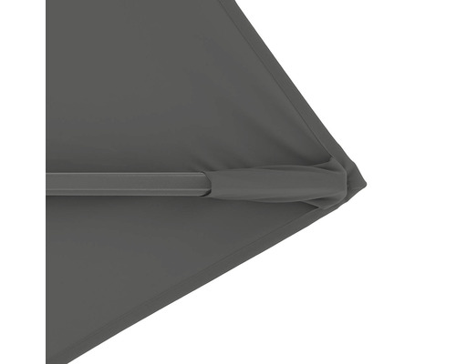 Detail van een parasol met frame