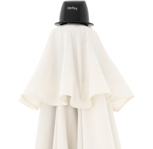 Derby parasol met zwarte punt