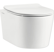 JUNGBORN Spoelrandloos toilet One incl. softclose wc-bril met quick-release-thumb-0