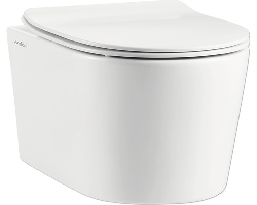 JUNGBORN Spoelrandloos toilet One incl. softclose wc-bril met quick-release JUNGBORN Spoelrandloos toilet One incl. softclose wc-bril met quick-release