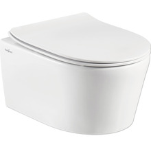 JUNGBORN Spoelrandloos toilet One compact incl. softclose wc-bril met quick-release-thumb-0