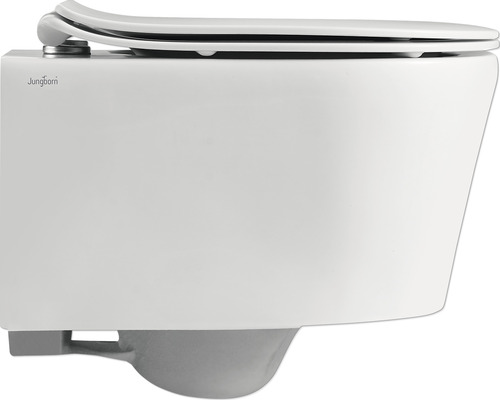 Wandcloset met diepspoeling en toiletzitting