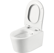 JUNGBORN Spoelrandloos toilet One compact incl. softclose wc-bril met quick-release-thumb-3
